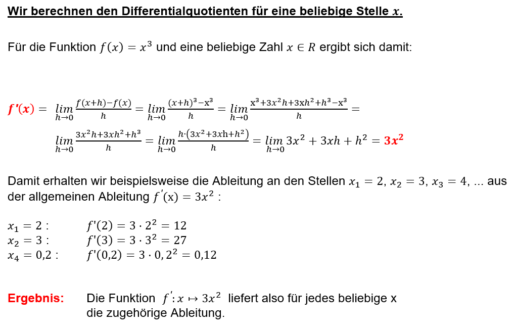 Formale Herleitung